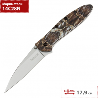 Складной нож KERSHAW LEEK SNAKE SKIN 1660SNAKE Складной нож KERSHAW LEEK SNAKE SKIN 1660SNAKE
